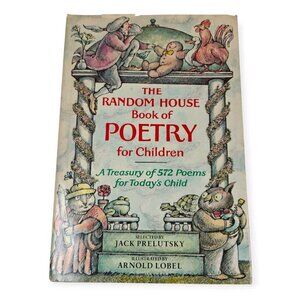 The Random House Book Of Poetry For Children Hardcover 1983 Dust Jacket